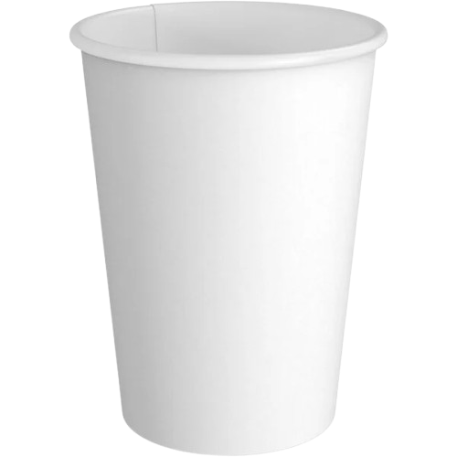 Image of Plain White Coffee Cups