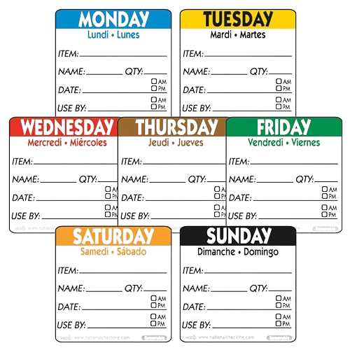 Image of Food Rotation Labels